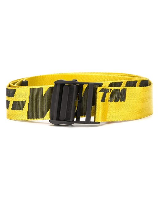 ceinture off white jaune femme