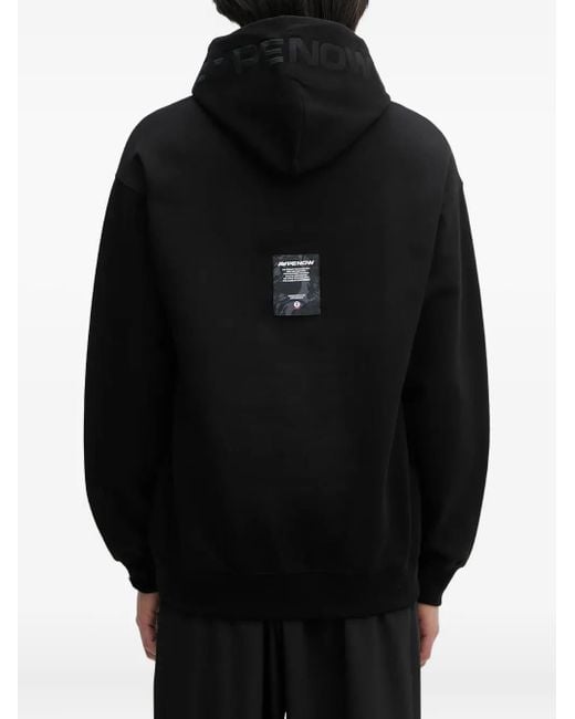 Sudadera con capucha y logo Aape By A Bathing Ape de hombre de color Black