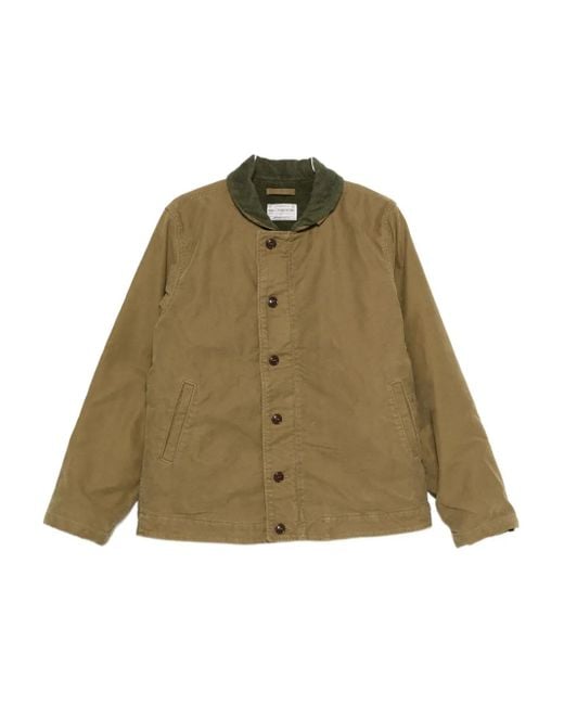 chesapeake's Jacke mit Kontrastkragen in Green für Herren