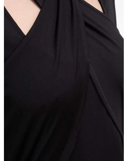Bruuns Bazaar Black Halterneck Long-Sleeve Dress