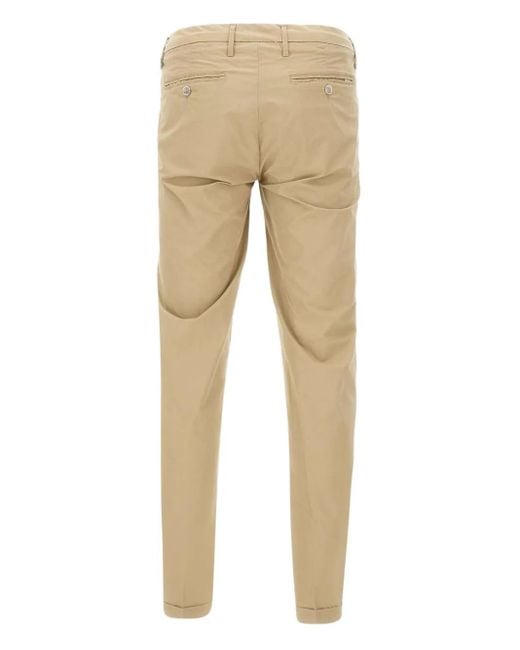 Re-hash Natural Stretch Cuffed Trousers for men