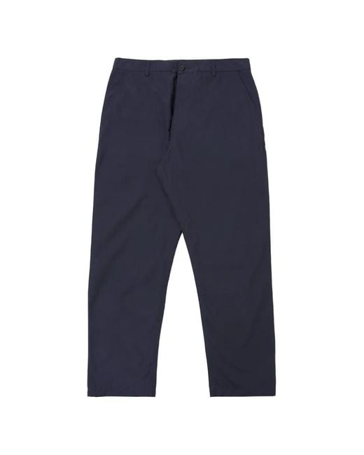 Universal Works Blue Tropical Trousers for men