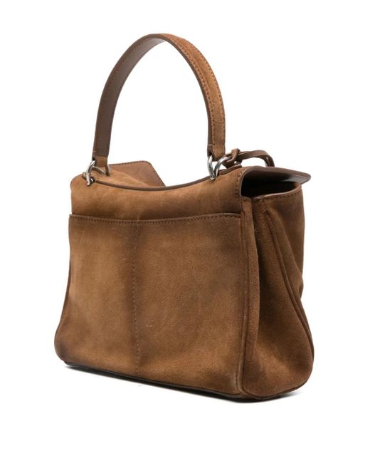 Balenciaga Brown Rodeo Top Handle Tote Bag