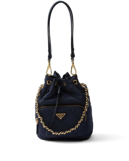 Prada Black Re-Edition 1995 Bucket Bag