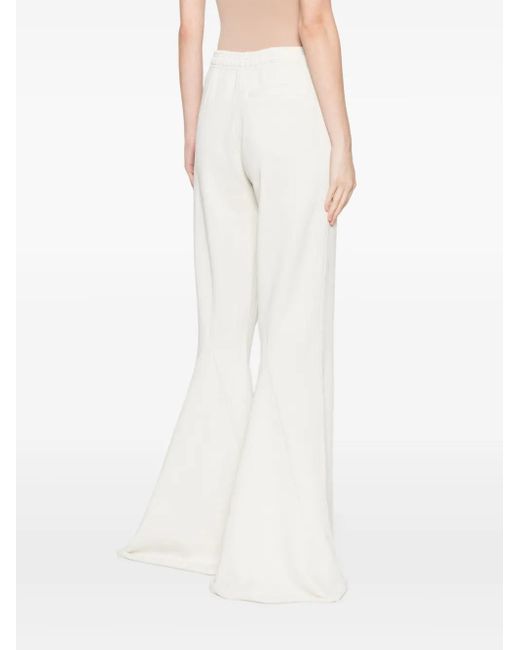 Entire studios White Heavy Flare Trousers