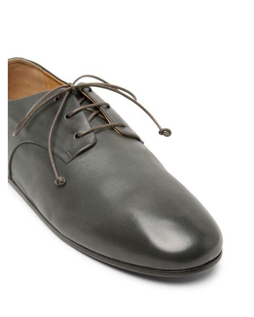 Marsèll Gray Strasacco Leather Derby Shoes for men