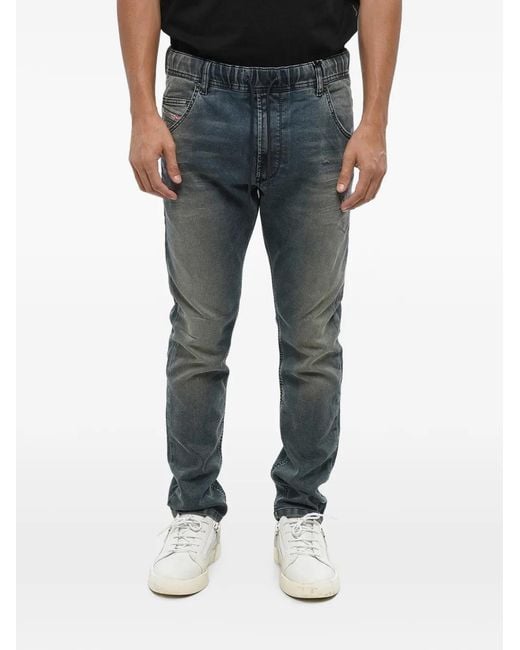 DIESEL Blue Joggjeans D-Krooley Jeans for men