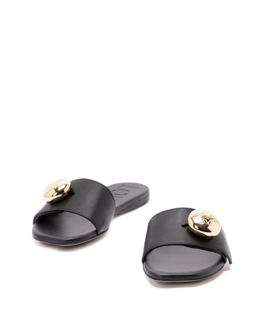 Loewe Black Sandals