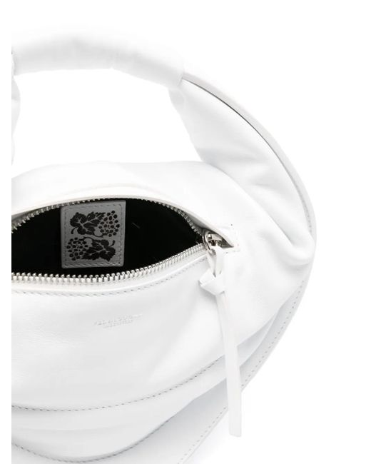 FEDERICO CINA Mini Tortellino Tote Bag in White | Lyst UK