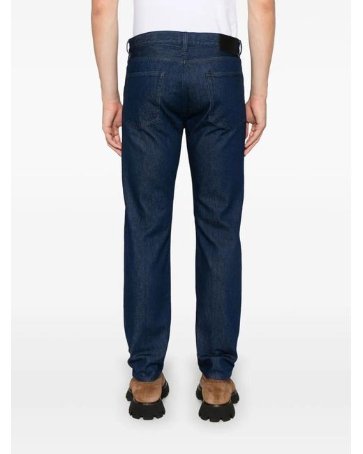 Vaqueros Rectos Theory de hombre de color Blue