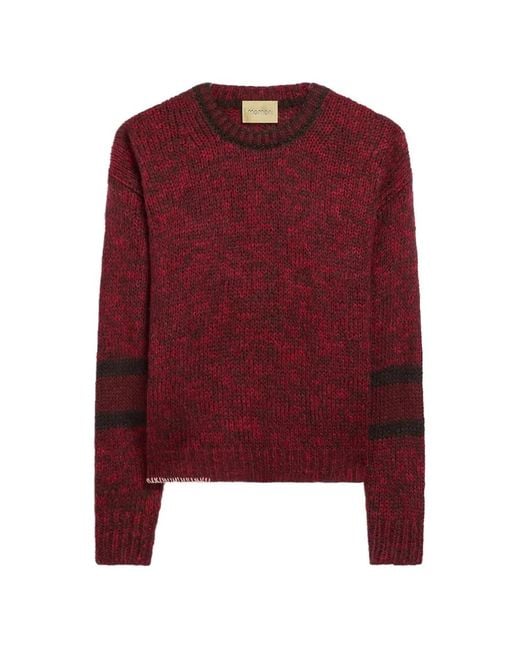 Momoní Red Birki Long-Sleeve Sweater