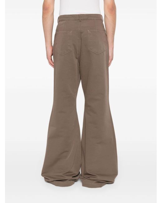 Rick Owens Brown Bolan High-rise Bootcut Jeans for men