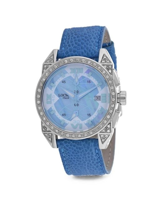 LOCMAN Blue Cavallo Pazzo 38Mm Watch for men