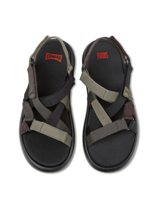 メンズ Camper Pelotas Flota Up Twins サンダル Black