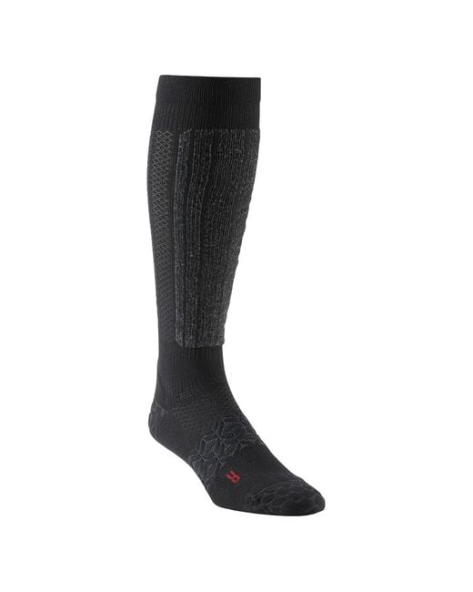 Reebok Black X Crossfit Compression Knee-High Socks for men