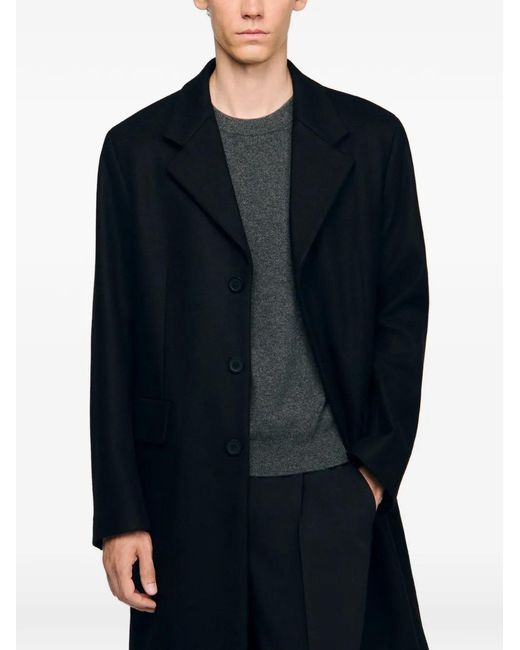 Abrigo Con Botones Sandro de hombre de color Blue