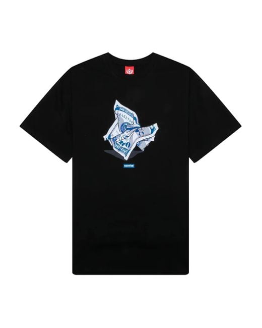 メンズ ICECREAM ロゴ Tシャツ Black