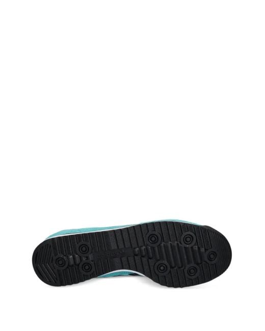 Adidas Blue X Mercedes Sl 72 Rs Three-Stripe Suede Sneakers for men