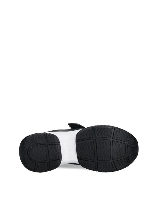 Guess Black Helinn Debossed Strap Sneakers