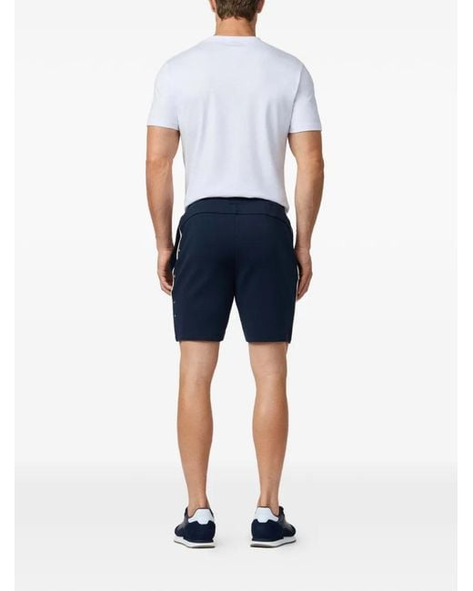 Hackett Shorts Met Logoprint in het Blue voor heren