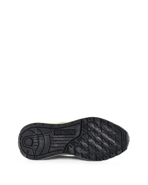 Autry Blue Reelwind Panelled Sneakers