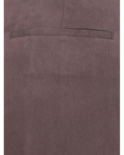 Briglia 1949 Brown High-Waisted Trousers