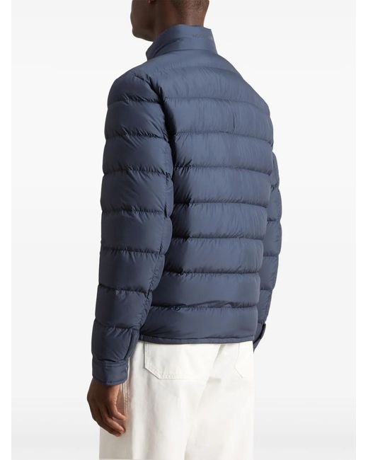 Woolrich Gewatteerd Jack Met Logoprint in het Blue voor heren