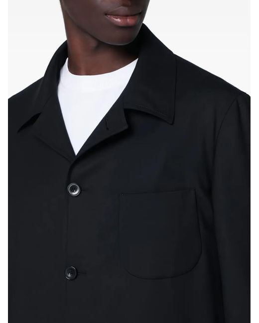 Santaniello Black Button-Down Suit for men