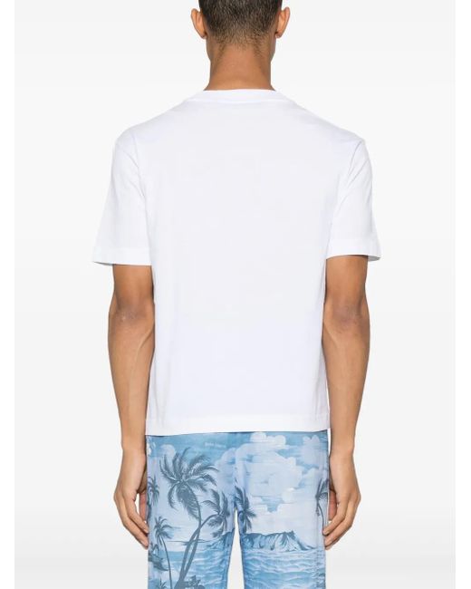 Palm Angels Black Set Of Three Embroidered Tees for men