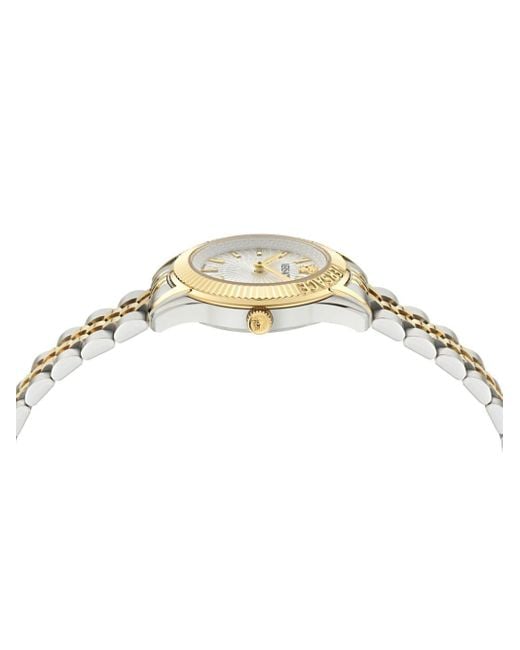 Orologio Greca Time 30mm di Versace in Metallic