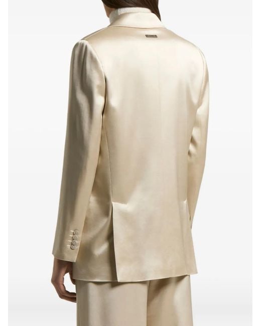 Peserico Natural Single-Breasted Blazer
