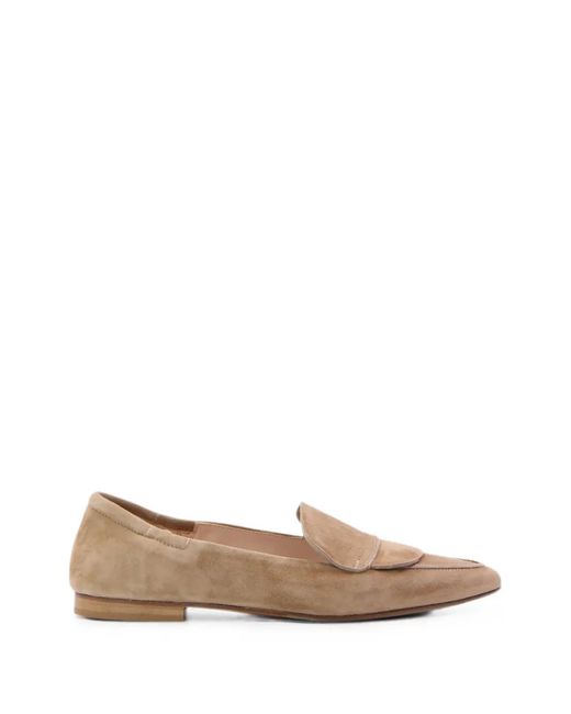 Notabene Natural Pointed-Toe Loafers