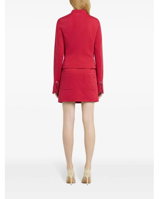 Courreges Red Appliqué Jacket