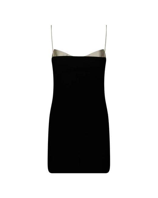 Entire studios Black Sleeveless Mini Dress