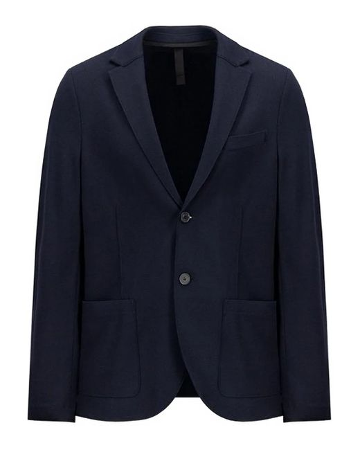 Veste En Laine Mérinos À Simple Boutonnage Harris Wharf London pour homme en coloris Blue