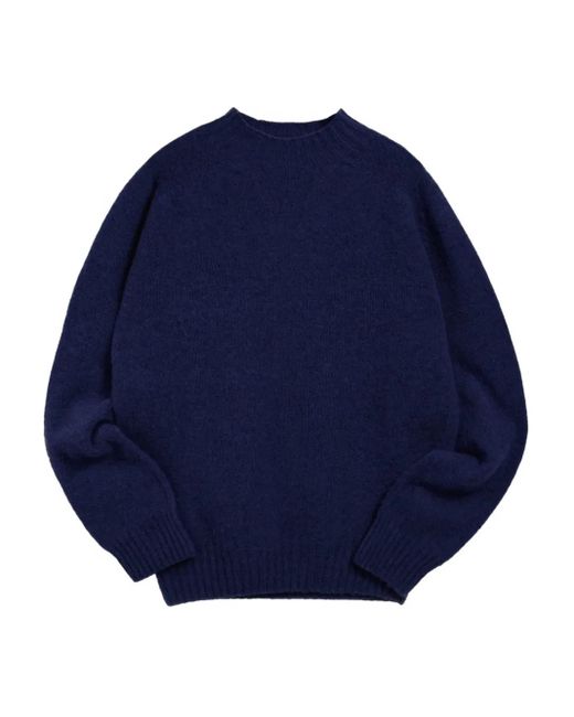 YMC Blue Montland Sweater for men