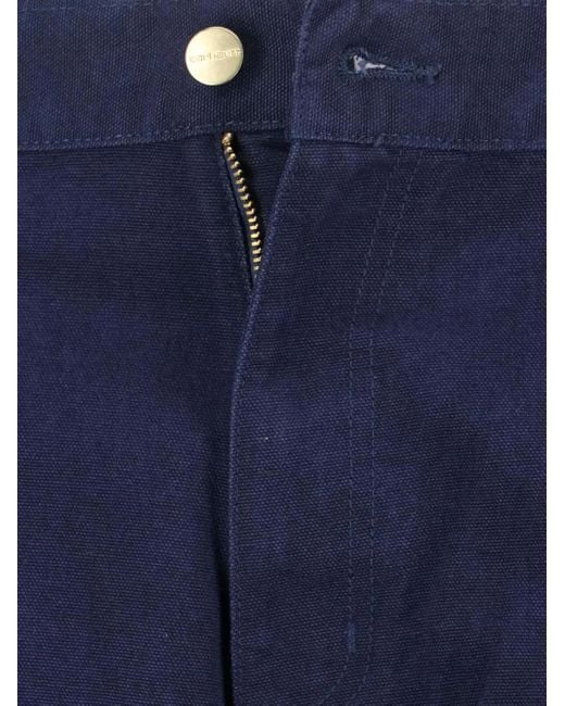 メンズ Carhartt ストレートパンツ Blue