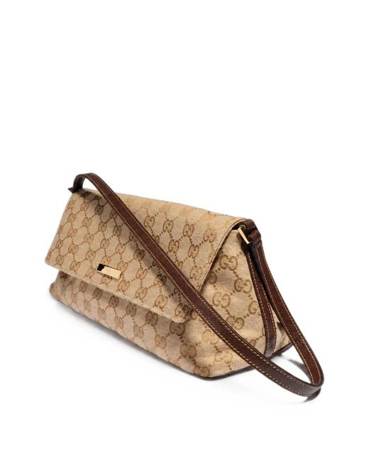 Gucci Metallic Madison Logo-Pattern Shoulder Bag
