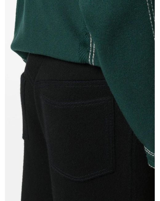 Barrie Straight Broek in het Black voor heren