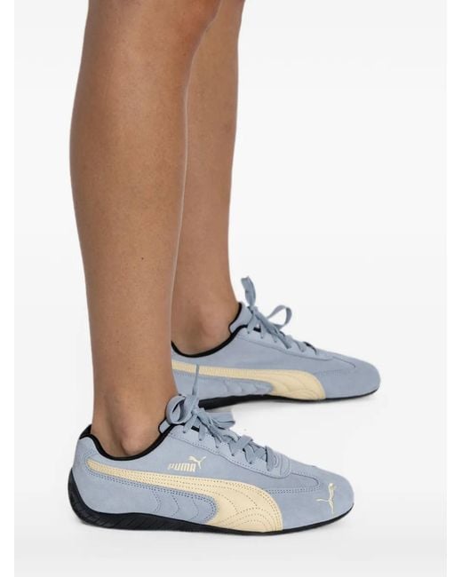 PUMA Blue Speedcat Leather Sneakers