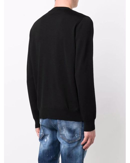 DSquared² Trui Met Tekst in het Black voor heren
