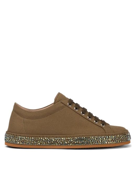 Le Silla Brown Andrea Sneakers