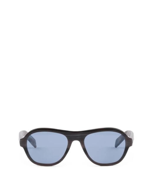 Prada Getönte Pilotenbrille in Blue für Herren