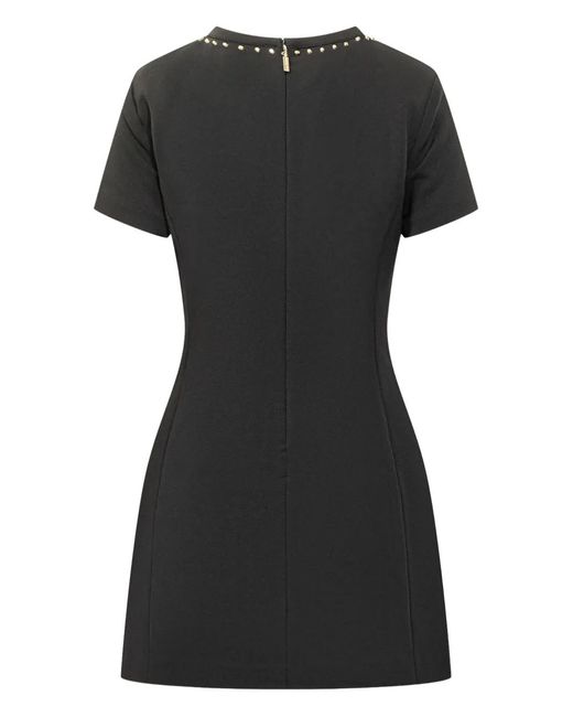MICHAEL Michael Kors Black Stud-mbellished Dress