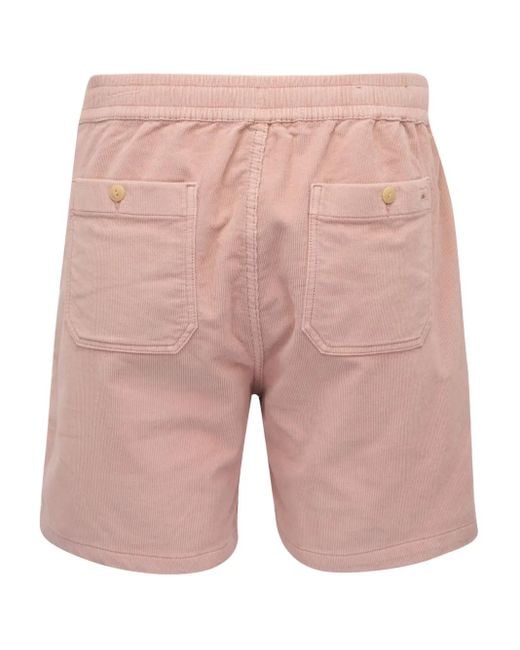 Faherty Brand Pink Drawstring Shorts for men