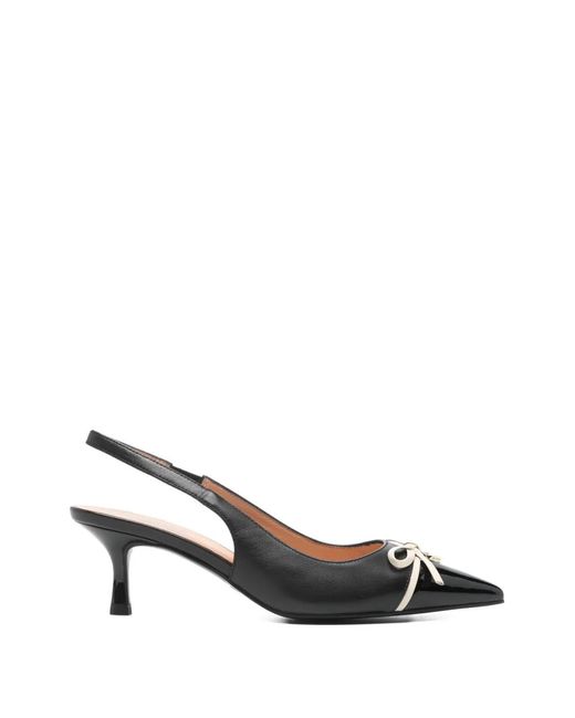 Love Moschino Metallic Bow Mules
