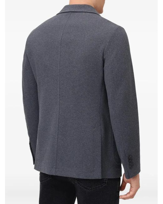 Circolo 1901 Blue Single-breasted Patch-pockets Blazer for men