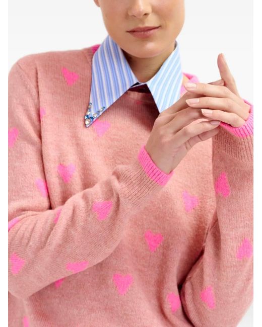 Essentiel Antwerp Pink Isa Pullover