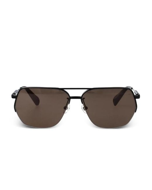 Lunettes De Soleil À Monture Pilote Jacquemus pour homme en coloris Brown