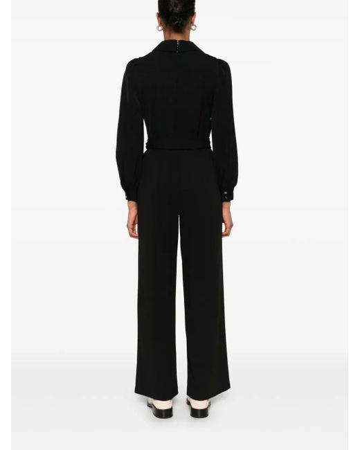 Mono Largo Con Manga Obispo DKNY de color Black